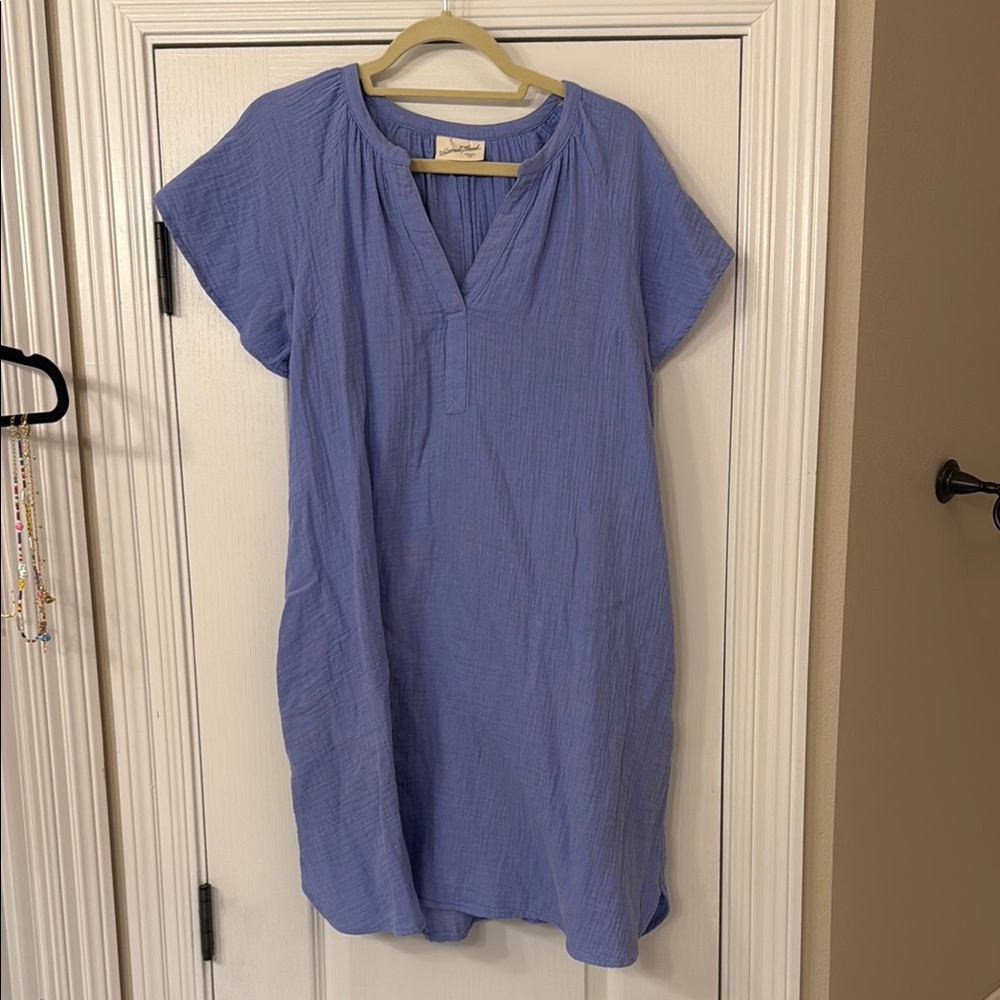 Periwinkle Short Sleeve Dress